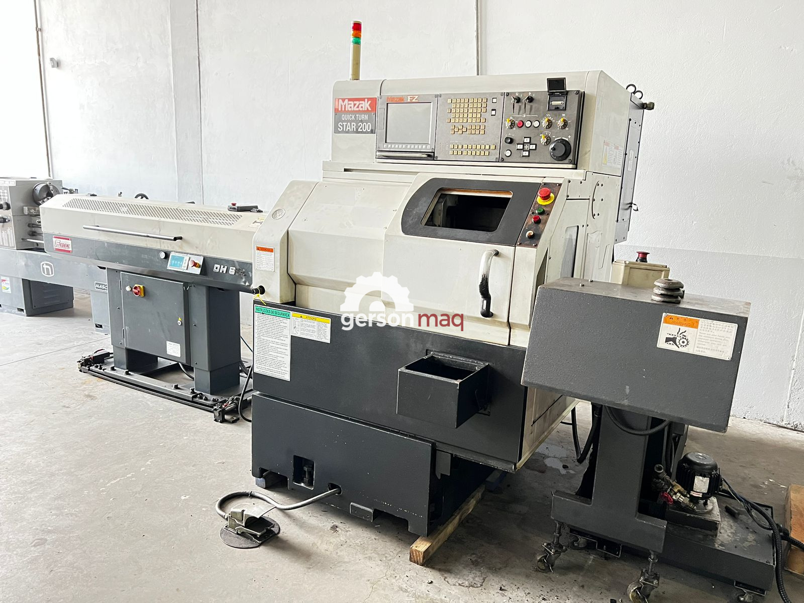 TORNO CNC MAZAK QTN STAR 200 ano 2009